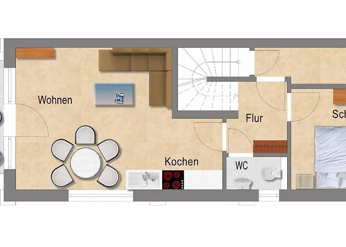 Residenz Helena Osterhus Apartman *